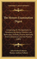 The Honors Examination Digest