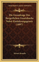 Die Grundzuge Des Burgerlichen Gesetzbuchs Nebst Einfuhrungsgesetz (1897)