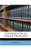 Almanach de la Langue Française