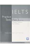 Practice Tests Plus IELTS 3 with Key and Multi-ROM/Audio CD Pack