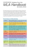The Cengage Essential Reference Card to the MLA Handbook for Writers of Research Papers