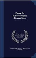 Essay On Meteorological Observations