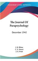 Journal Of Parapsychology
