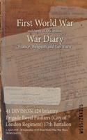 41 DIVISION 124 Infantry Brigade Royal Fusiliers (City of London Regiment) 17th Battalion: 1 April 1919 - 30 September 1919 (First World War, War Diary, WO95/2643/5)