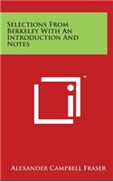 Selections From Berkeley With An Introduction And Notes