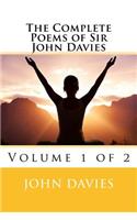 Complete Poems of Sir John Davies: Volume 1 of 2