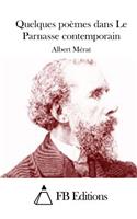 Quelques poèmes dans Le Parnasse contemporain