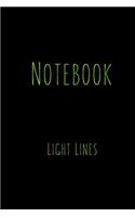 Notebook Light Lines
