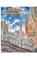 London: Coloring Book Vol.1: A Coloring Book Containing 30 London Designs in a Variety of Styles to Help You Relax