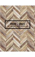 18 Month Planner 2020-2021