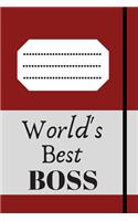 World's Best Boss.writing journal