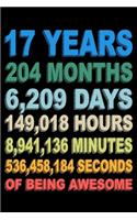 17 Years Of Being Awesome
