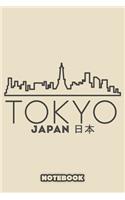 Tokyo Japan Travel Notebook