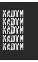 Name KADYN Journal Customized Gift For KADYN A beautiful personalized