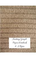 Knitting Graph Paper Notebook 4