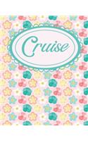 Tropical Flowers Cruise Planner For Her