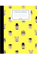 Primary Graph Paper Composition Notebook