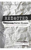 Redacted Poetry Journal