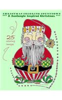 Christmas Coloring Countdown: A Zentangle Inspired Christmas
