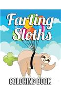 Farting Sloths Coloring Book