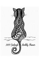 2019 Zentangle Monthly Planner