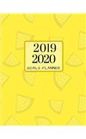 2019 2020 Yellow Sunrise 15 Months Daily Planner