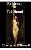 Evidence of Falsehood