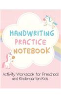 Handwriting Practice Notebook