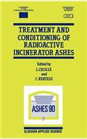 Treatment and Conditioning of Radioactive Incinerator Ashes