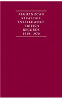 Afghanistan Strategic Intelligence 1919-1970 4 Volume Hardback Set