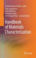 Handbook of Materials Characterization