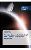 Physical Nanoscale Analysis of Heat Transfer in Defective Nanowires
