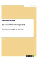So werden Verkäufe angebahnt