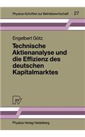 Technische Aktienanalyse Und Die Effizienz Des Deutschen Kapitalmarktes