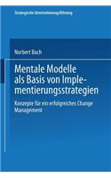 Mentale Modelle ALS Basis Von Implementierungsstrategien