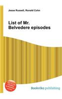 List of Mr. Belvedere Episodes