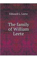 The Family of William Leete