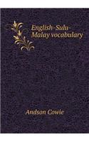 English-Sulu-Malay Vocabulary