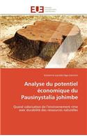 Analyse Du Potentiel �conomique Du Pausinystalia Johimbe: (Omn.Univ.Europ.)