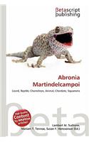 Abronia Martindelcampoi: (English)