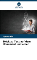 Stück zu Text auf dem Monument und einer