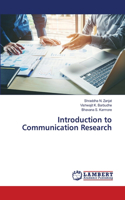 Introduction to Communication Research