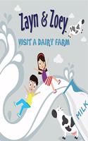 Zayn and Zoey Visit A Dairy Farm Kids Story Book for Early Learning - Children's Educational Picture Book, English Language (Ages 3 to 7 Years)