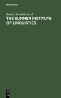 Summer Institute of Linguistics