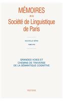 Grandes Voies Et Chemins de Traverse de la Semantique Cognitive