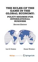 The Rules of the Game in the Global Economy