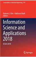 Information Science and Applications 2018