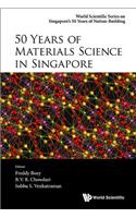 50 Years of Materials Science in Singapore