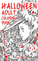 Halloween Adult Coloring Book