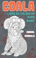 Libro de colorear para ninos - Mandala - Animal - Coala